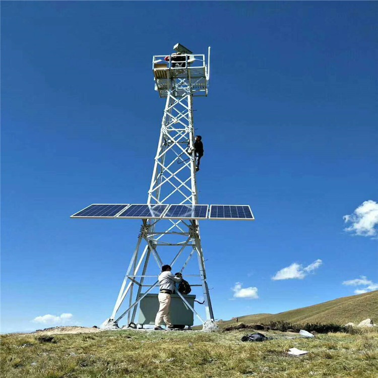 泰翔定制 20米监控塔 气象监控塔 公路监控铁塔 监控塔厂家