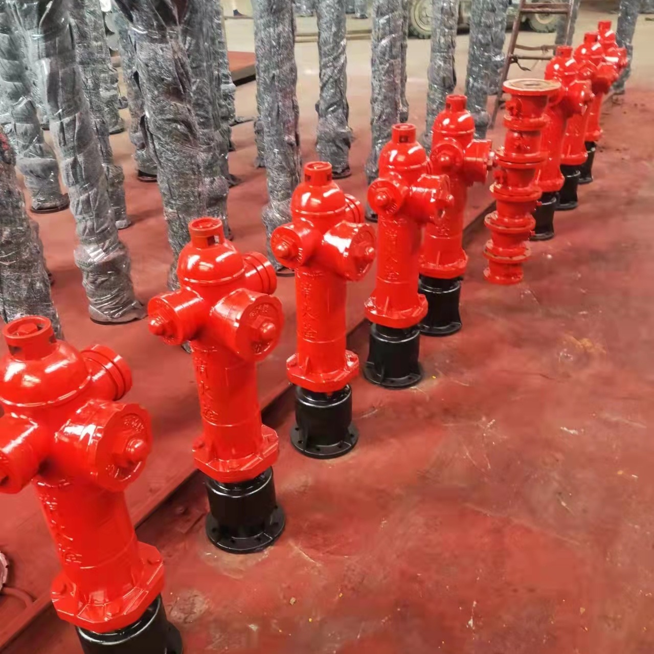 河南快速调压防撞型泡沫地上消火栓制造商 SSP150/65-1.6 来样定制 全国发货