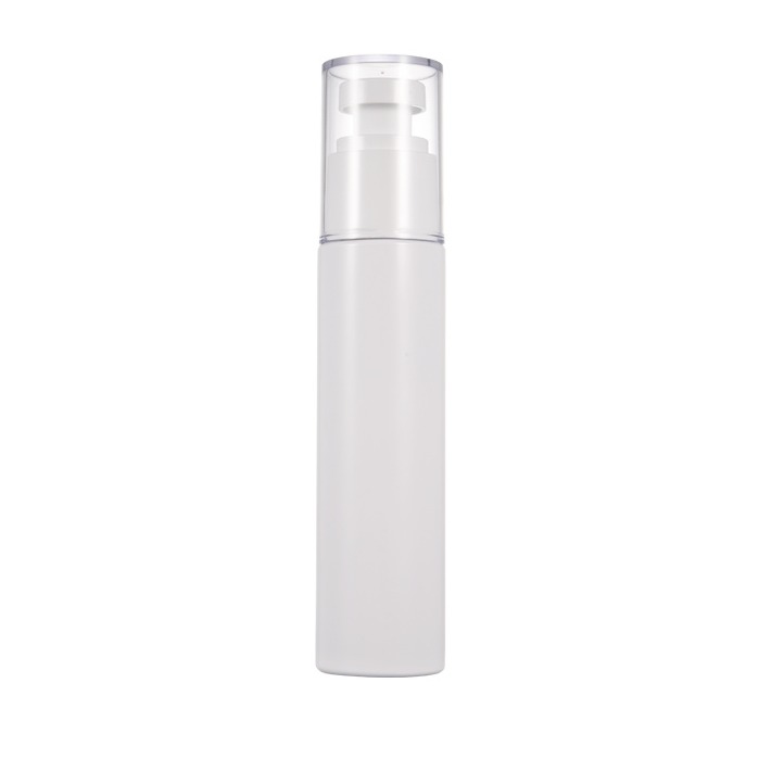 现货80ml塑料乳液瓶白色带罩pet水爽肤水瓶化妆品补水分装瓶