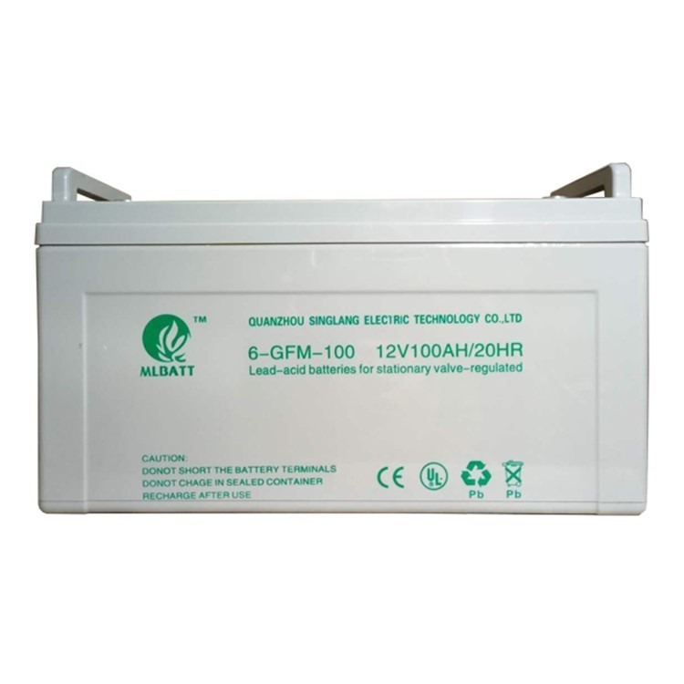 MLBATT枫叶蓄电池6-GFM-100 12V100AH/20HR电压稳定
