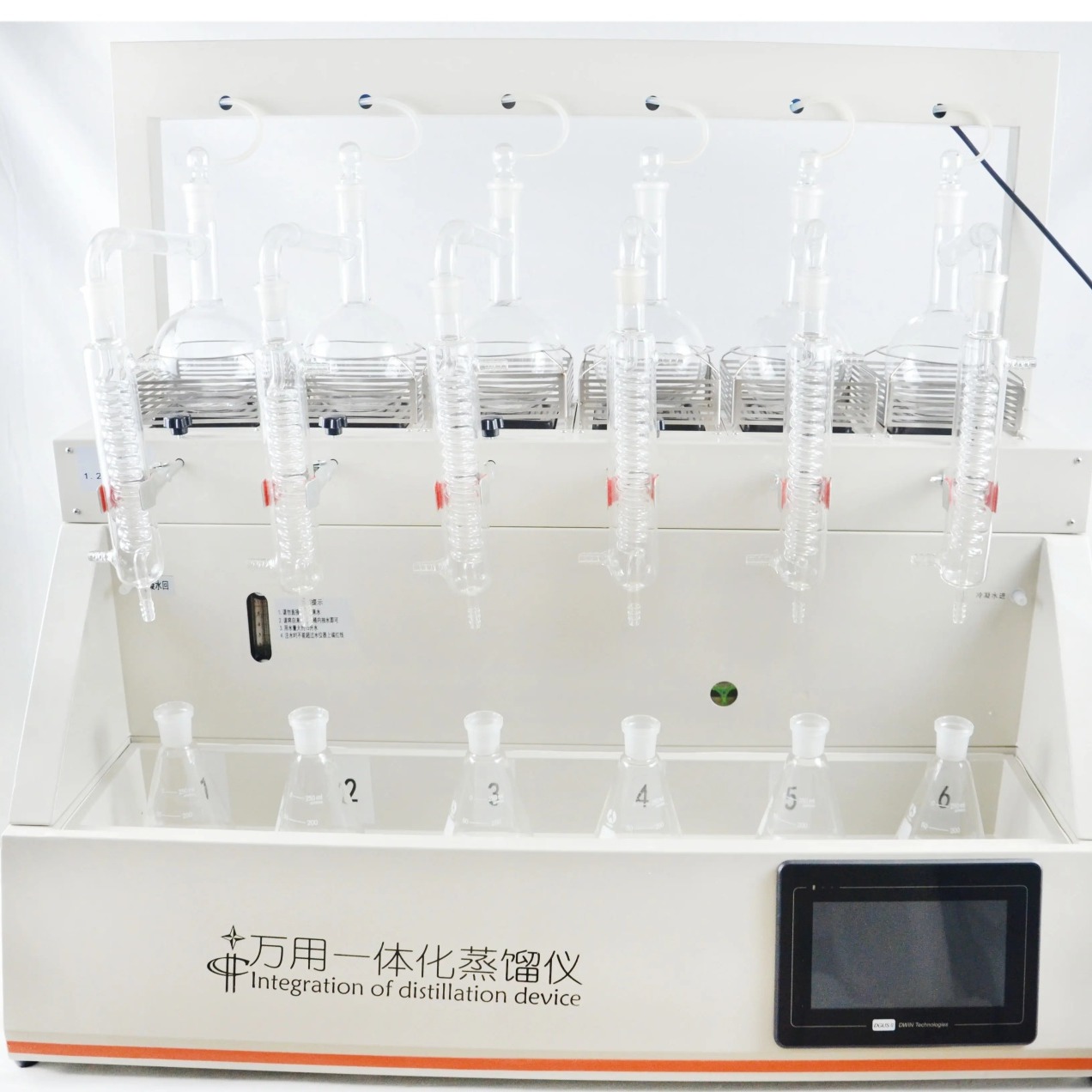 巴跃仪器  一体化蒸馏仪 氨氮蒸馏装置BA-ZL6B