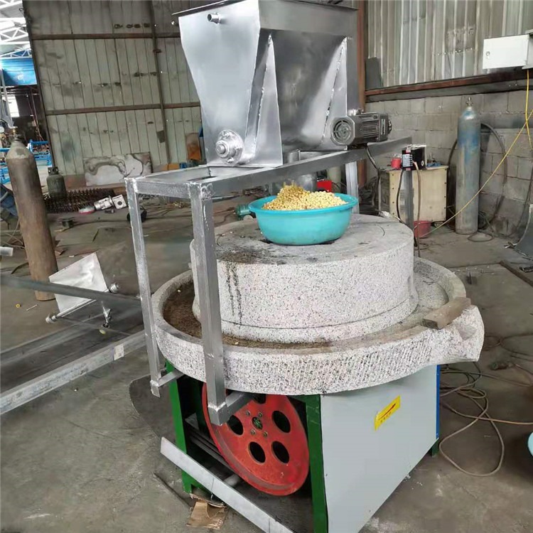商用电动石磨机 全自动磨米浆豆浆机 豆腐肠粉磨浆机 畅达通机械图片