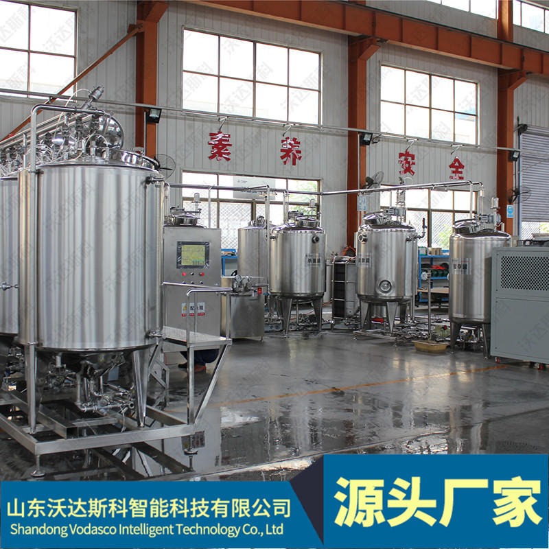 老北京酸奶加工设备 搅拌型酸奶生产线 凝固型酸奶生产工艺图片