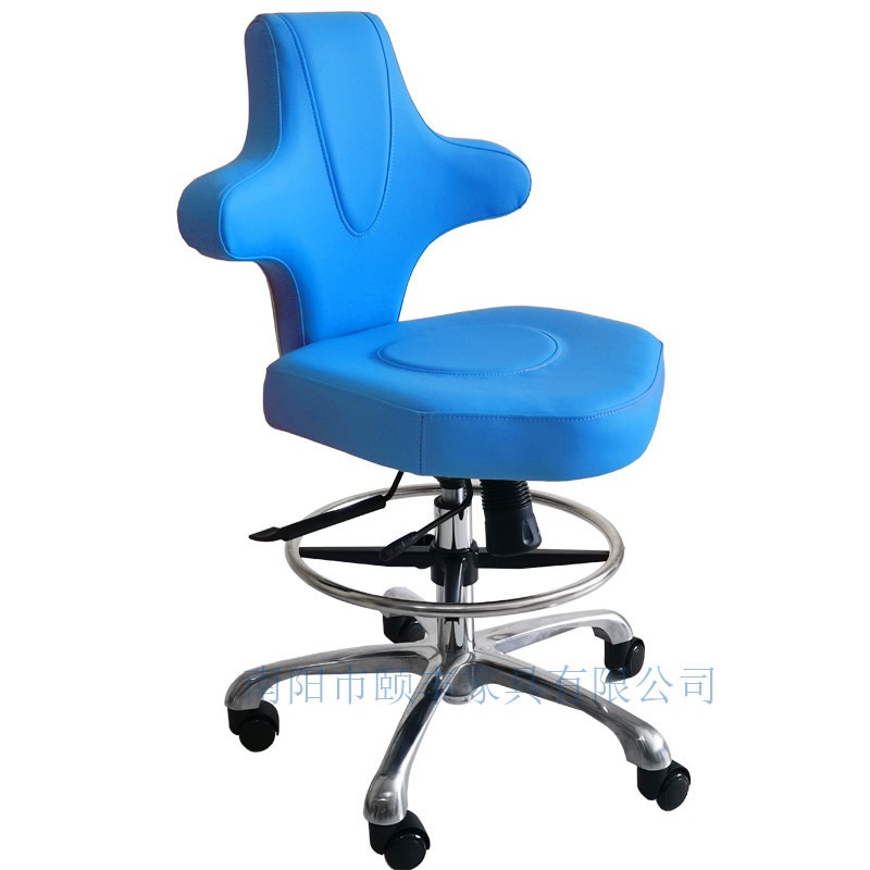 马鞍椅子 人体工学凳子 靠背牙科手术室骑马椅 升降转椅 实验室工作椅图片