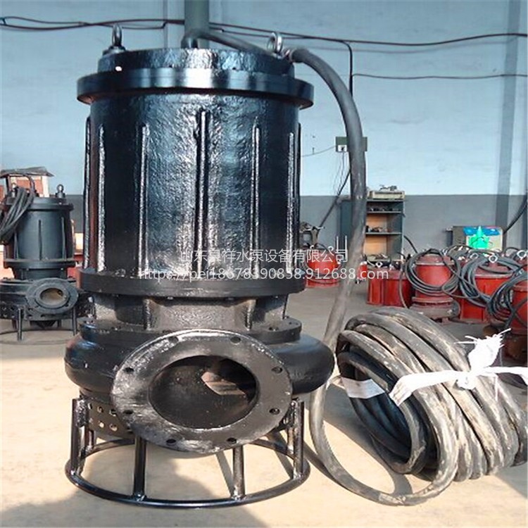 15-90KW重载泥浆泵泵底部带搅拌叶轮ZJQ泥浆泵小型泥沙泵