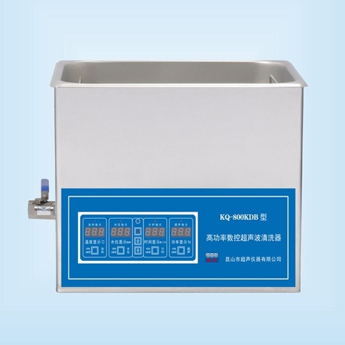 昆山舒美KQ-800KDB高功率超声波清洗器 台式高功率数控系列