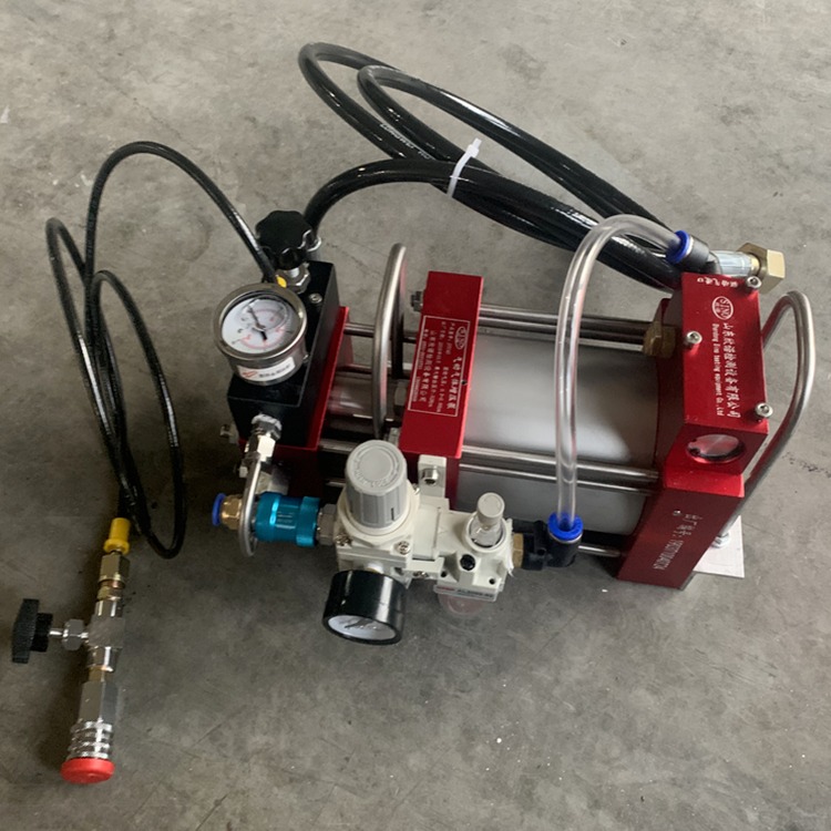 厂家销售便携式氮气弹簧充气装置  模具弹簧充氮泵 DTC40微型气动气体增压泵