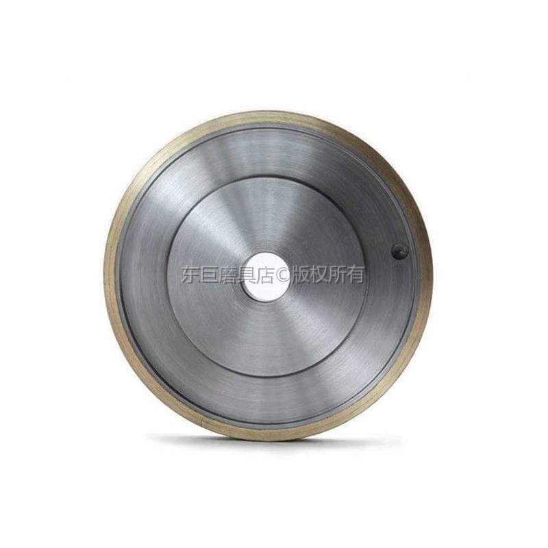 东巨1FF1V玻璃倒角内弧青铜烧结金刚石砂轮 可用于形状磨边机及数控机床 150D*12.7T*22H*4.0R