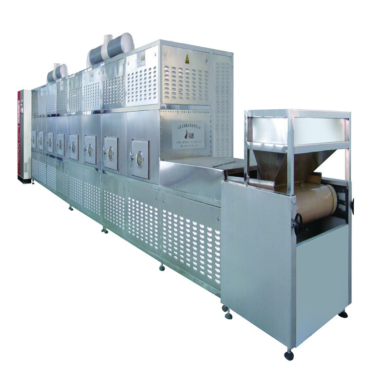 立威生产微波杂粮烘焙隧道炉 微波杂粮熟化设备LW-50HMV