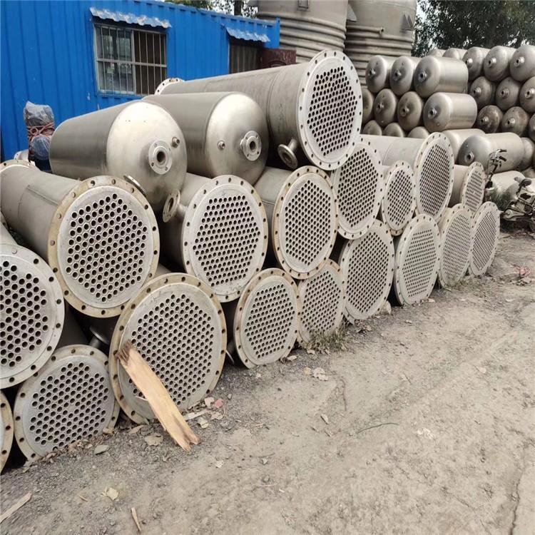 列管冷凝器12方钛材 厂家推荐 好客机械 出售二手不锈钢列管冷凝器 回收价格