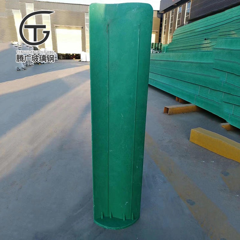 腾广生产芭蕉叶型玻璃钢高速防眩板 高速公路遮阳板 SMC公路防眩板