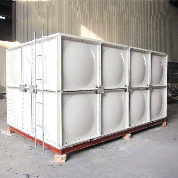 玻璃钢水箱 组合式玻璃钢水箱 普亚 玻璃钢外加固组合式保温水箱图片
