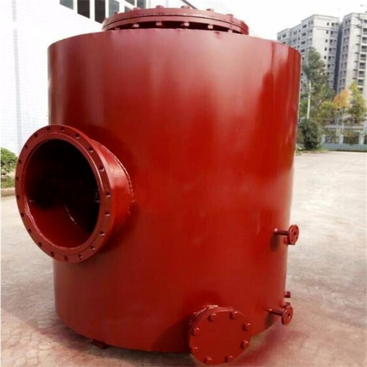 陕西 FBQ水封式防爆器进气管排气管 矿用水封式防爆器主视图