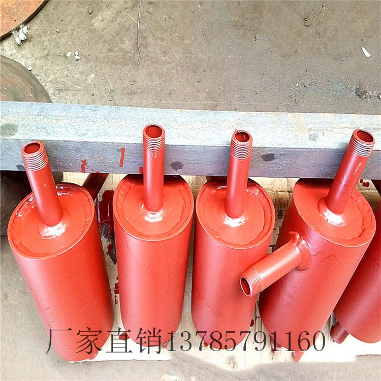 厂家供应蒸汽管道集气罐 钢制卧室集气罐 焊接型卧式集气罐