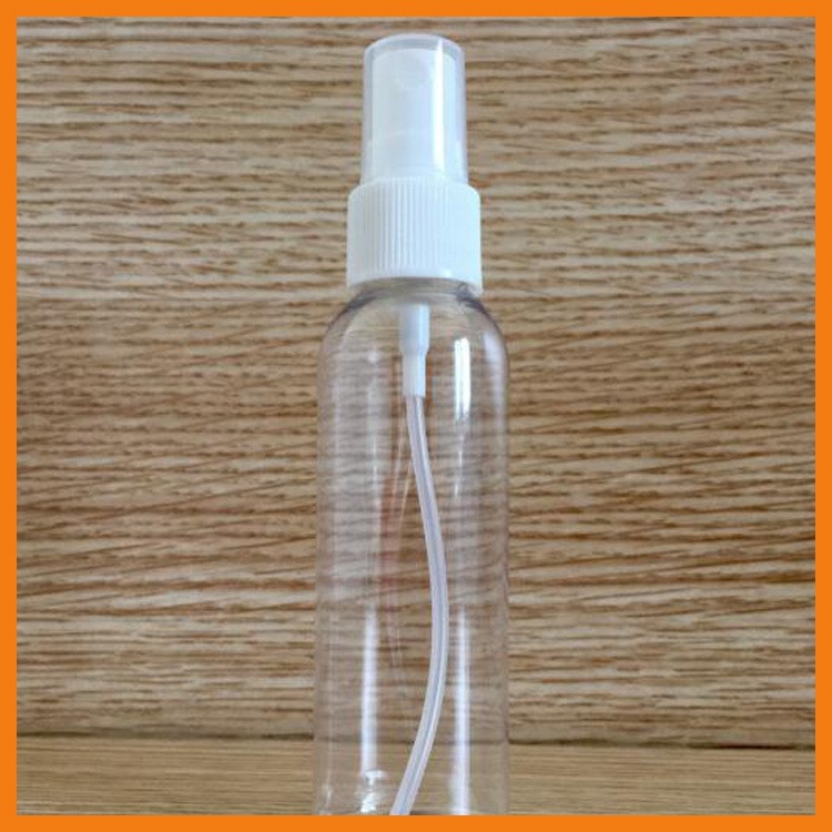 塑料喷雾瓶 博傲塑料 圆肩100ml喷雾瓶 白色透明喷雾瓶