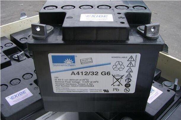 德国阳光蓄电池A412系列 12v蓄电池报价 现货供应