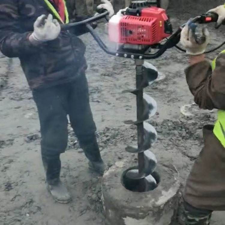 桩芯掏泥机可连接的螺旋地下清桩器