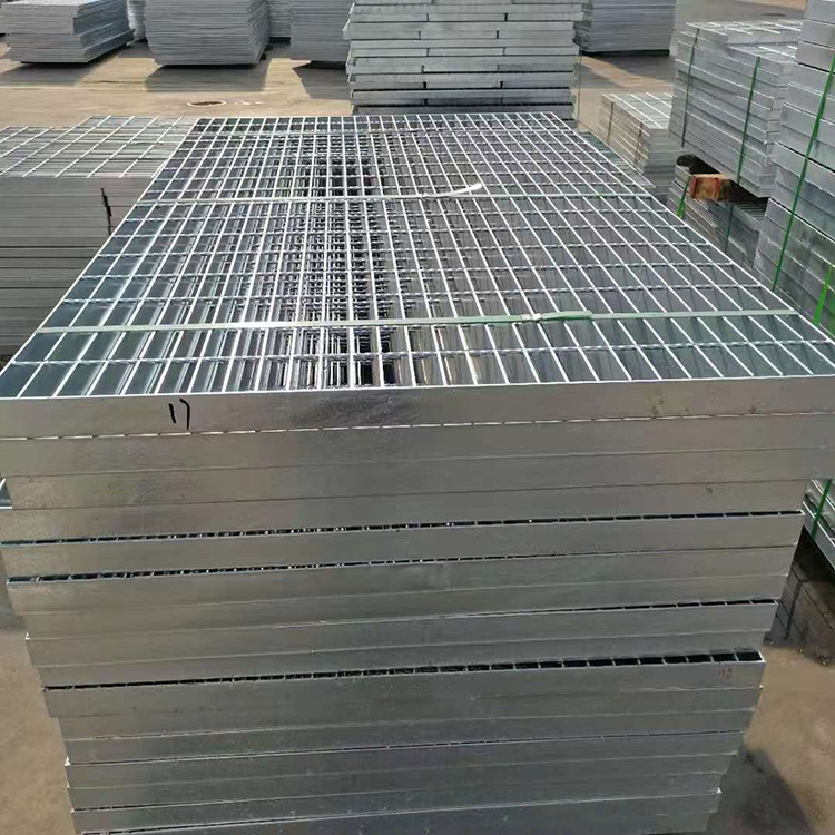 小区沟盖板 热镀锌复合钢格板 q235踏步板 网众 批发厂家