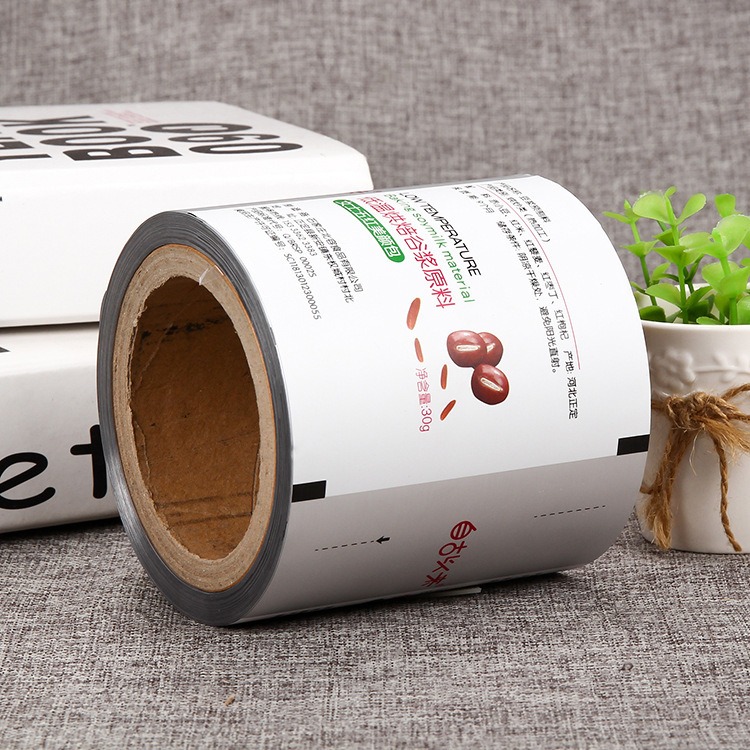 食品包装卷膜LOGO印刷定制 自动包装卷膜加工生产 产地直供充气包装卷膜图片