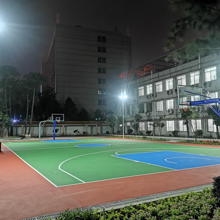 PU篮球场建造 硅PU 君泰 塑胶网球场铺装 应用广泛图片