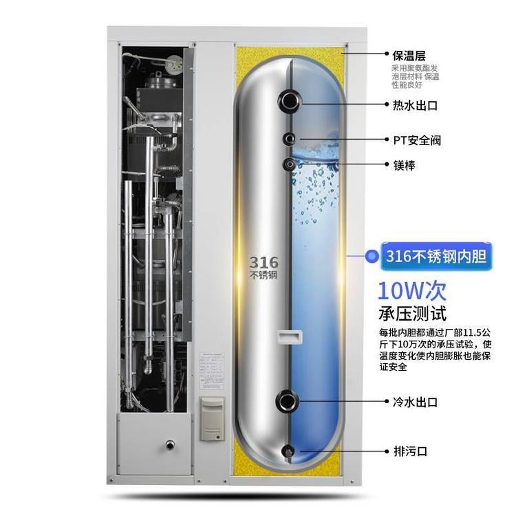 商用燃气容积式热水器 热水锅炉 太阳能辅助加热99KW0.5t热水器图片