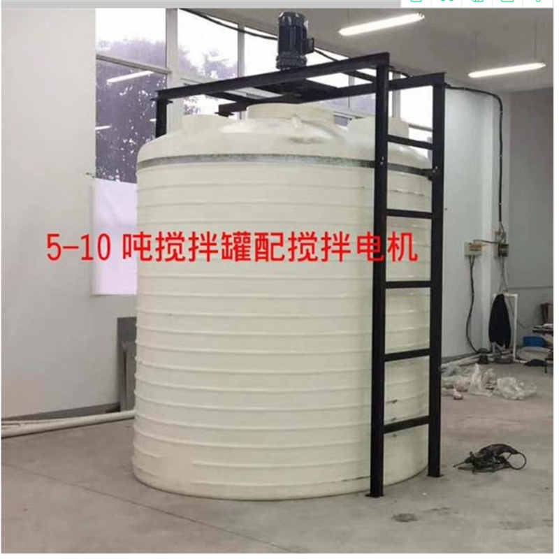 食品级储水罐厂 方形塑胶箱 圆形家用塑料水塔 10吨储水罐图片