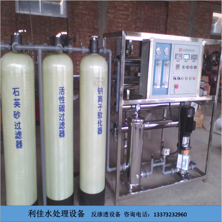 现货LJRO-1T反渗透设备  高纯水设备  工业反渗透 可定制纯水装置  软化水设备 利佳