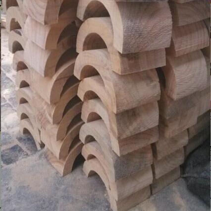 防腐木支架垫木 子骞保冷管道木托 方圆木托 橡塑管托