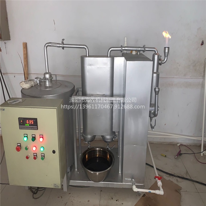 干馏设备木醋业竹醋液提取设备大型小型可根据产量要求支持定制海佐机械HZ  CY  10L