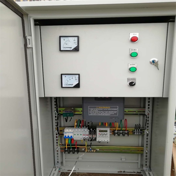 电气控制柜 北京订做四方水泵变频柜 VS500电气控制柜厂家图片