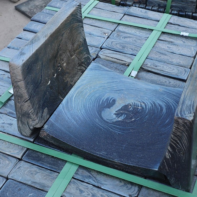 铸石板 卸煤沟微晶复合衬板 抗压耐磨损铸石衬板 定制