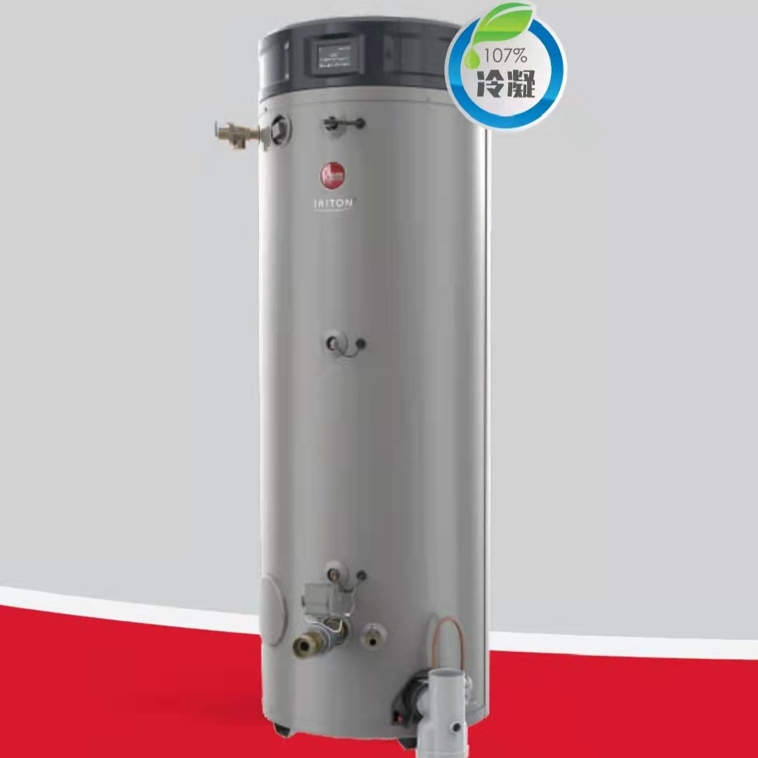 瑞美 冷凝低氮商用容积式燃气热水器 型号GHE100SU-300XC 容积379L 功率85KW 热效率 107%图片