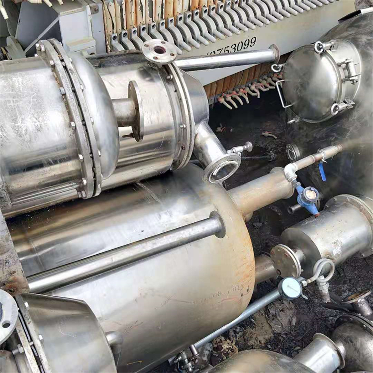 1吨二手双效蒸发器 二手不锈钢蒸发器 盛源 多种型号