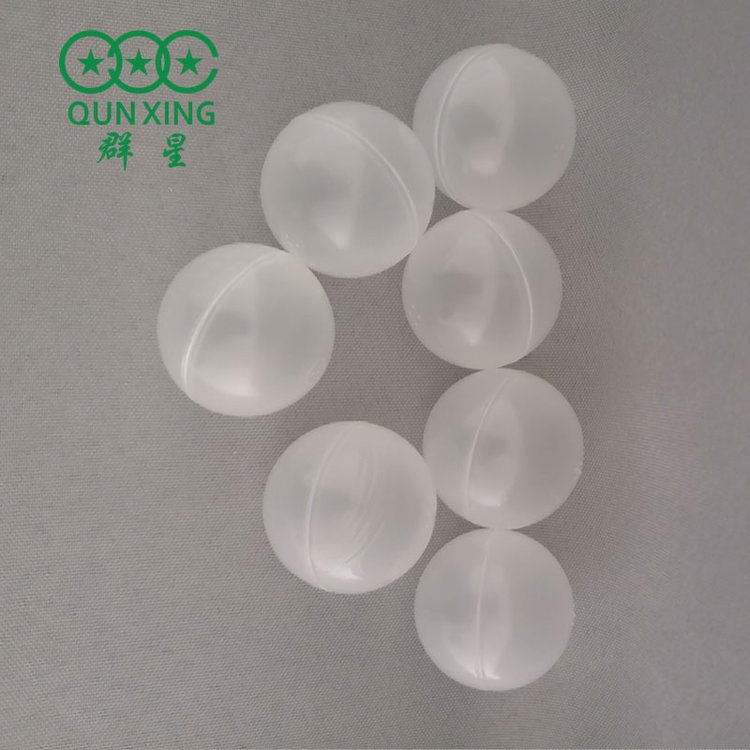 聚丙烯材质 塑料空心浮球 填料塔使用示例图3