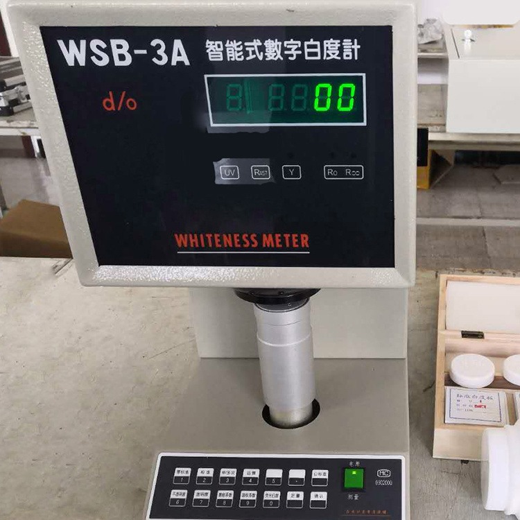 WSB—3A型d/o智能式数字白度计 数字白度计图片