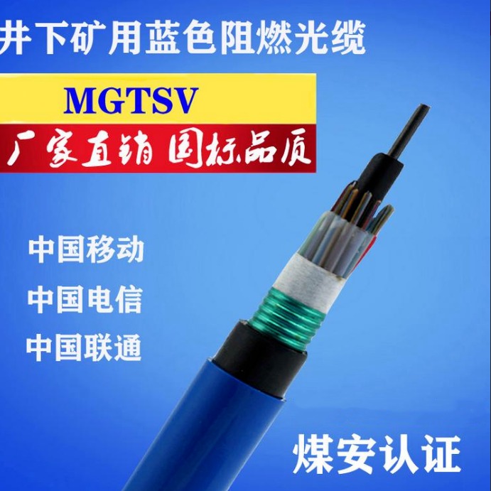 MGTS-12B矿用阻燃光缆 MGXTW 4B1 煤矿用阻燃光缆 小猫牌