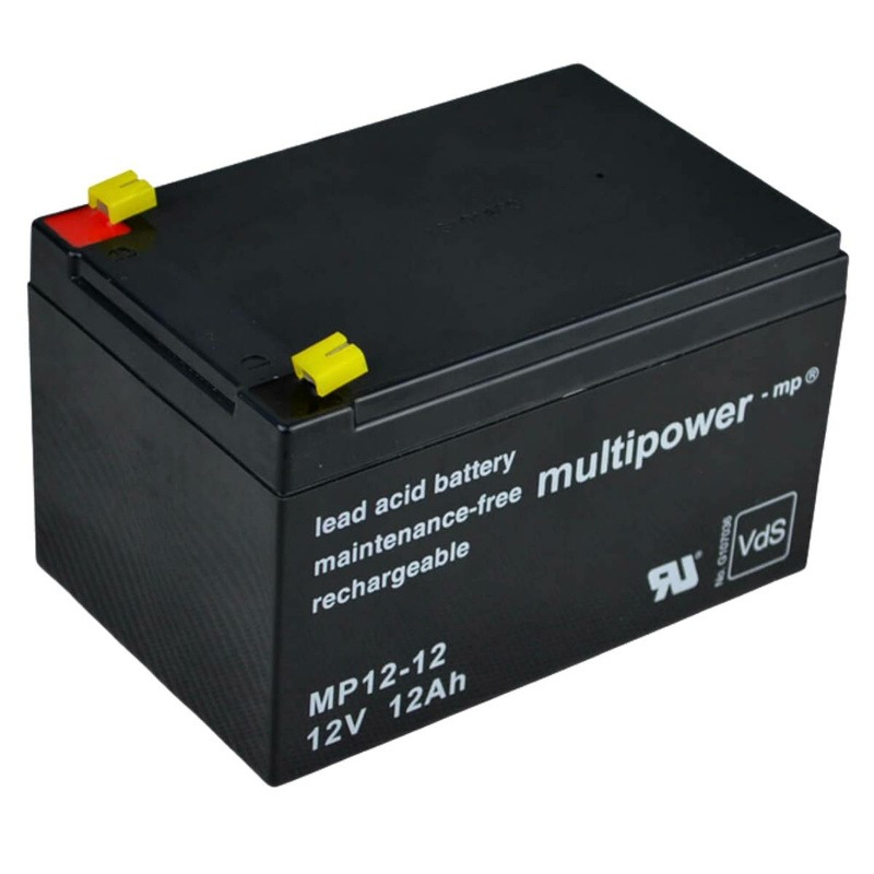 MultiPower蓄电池 MP12-12 12V12Ah特殊工业应用电池