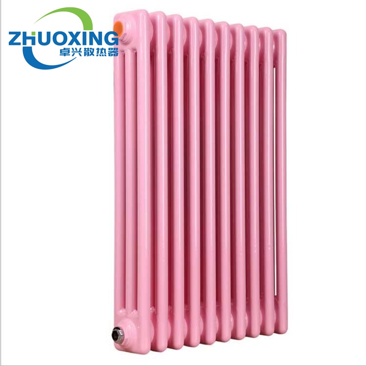 钢制暖气片钢三柱GZ306暖气片低碳钢制散热器钢柱型散热器