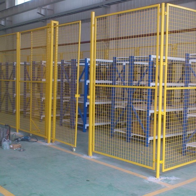 天津仓储货架分类隔离网 仓库隔断网 可移动车间隔离网厂家
