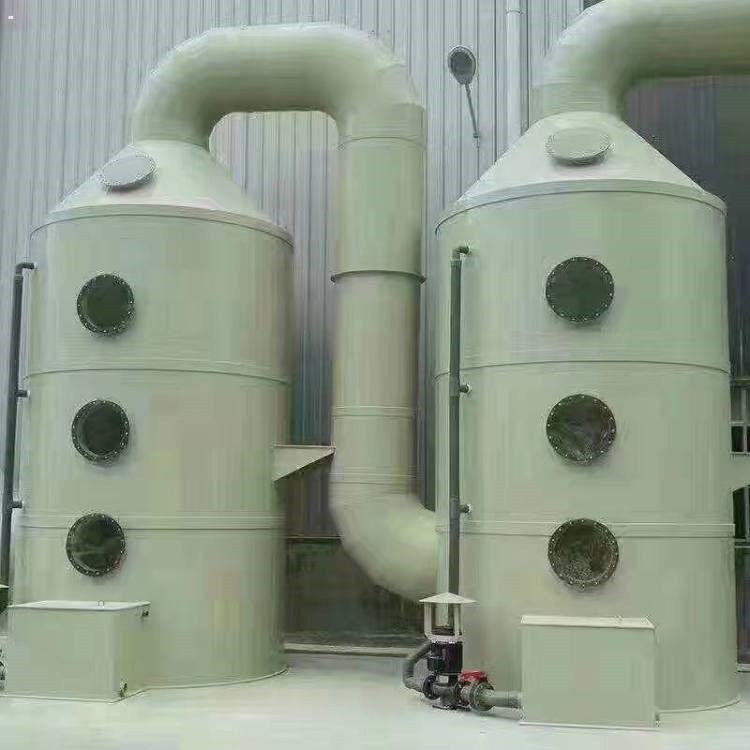 喷淋塔酸碱雾废气处理设备 脱硫喷淋塔设备  迈维环保定制