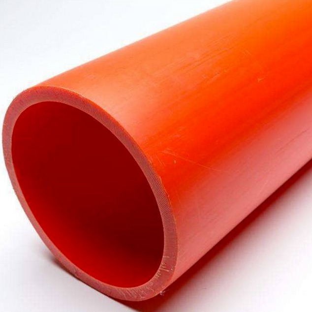 橘黄色电力管 MPP聚丙烯电力管 电力电缆保护管 规格齐全