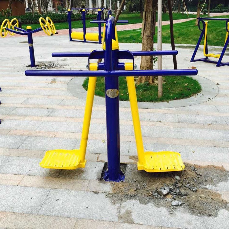 公园小区多功能组合器 室外健身器材 隆胜体育 健身路径双人荡板