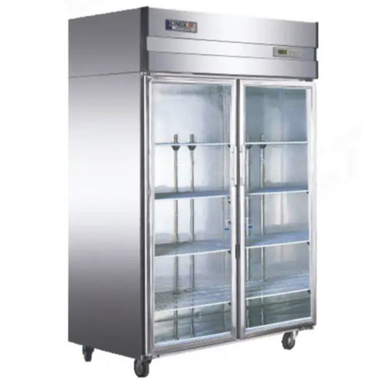 格林斯达双门展示柜 星星冰箱SG1.0W2 格林斯达二门保鲜柜 商用双门冷藏展示柜 格林斯达W系列