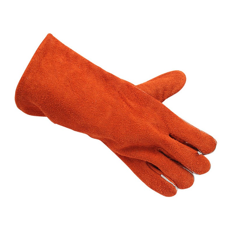 威特仕10-2101-M斜拇指款锈橙色焊工手套