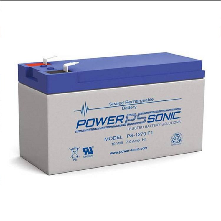 PowerSonic蓄电池PS-1270原装进口12V7AH医疗仪器监控电池