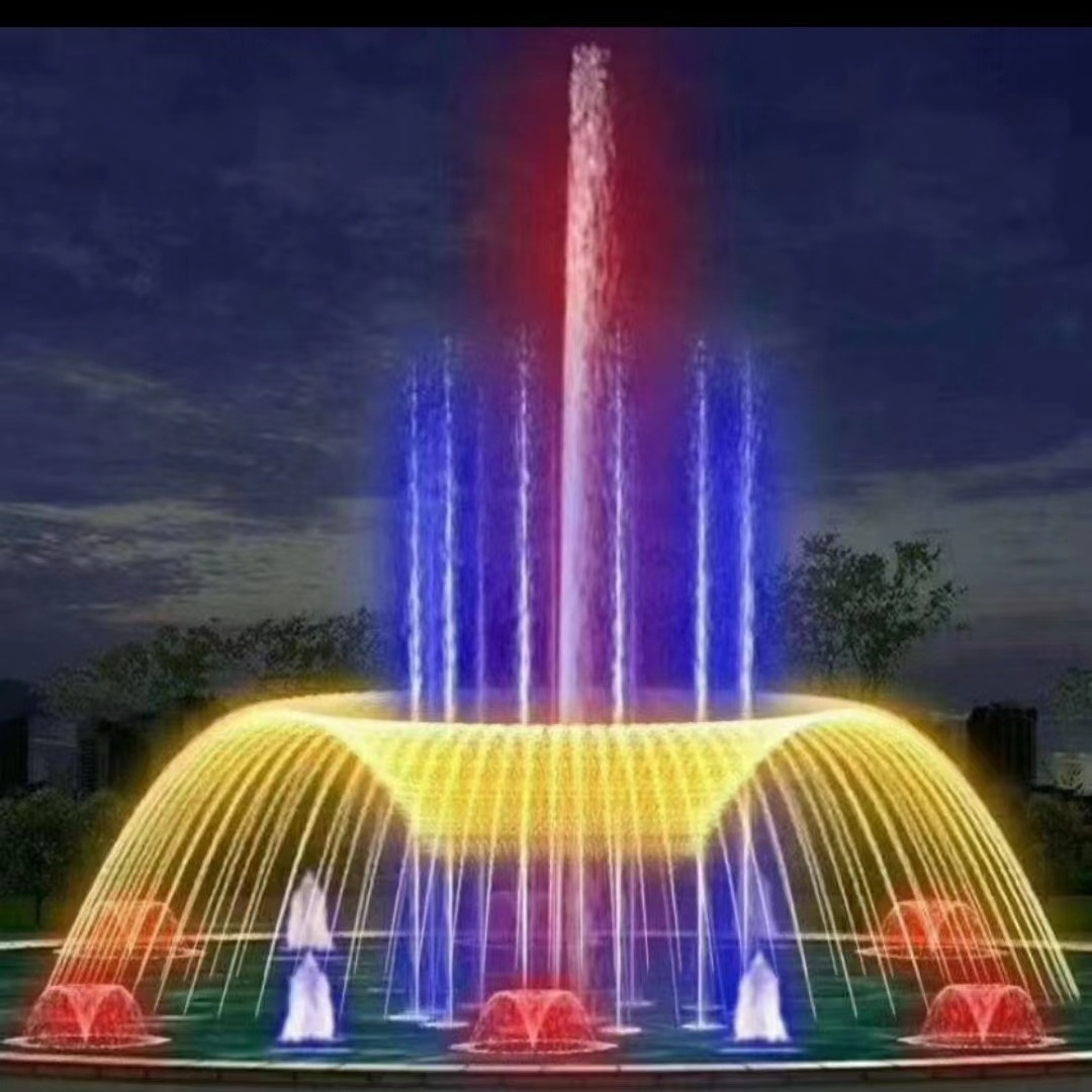 保定博荣 公园音乐喷泉 户外大型景观激光喷泉 喷泉设计