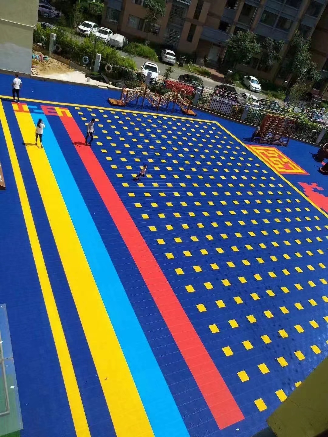 曼纳奇悬浮地板塑胶-幼儿园悬浮地板 游乐场悬浮地板 悬浮地板厂家 篮球场悬浮地板 悬浮地板施工 昆明悬浮地板厂家示例图17