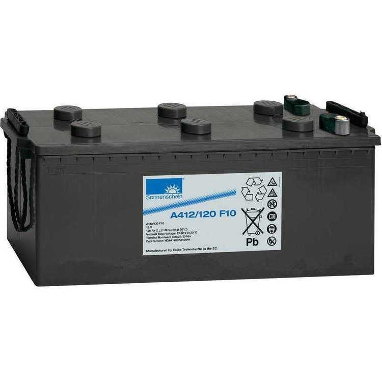 德国阳光蓄电池A412/120 F10 12V120AH直流屏 UPS电源配套图片