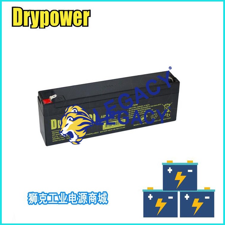 Drypower蓄电池12SB0.8P 12V0.8AH 门禁电子通讯 UPS应急电瓶