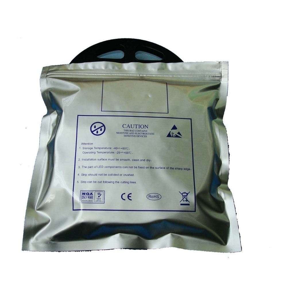 XCGS定制四层防静电立体铝箔袋电子零件元器件防潮避光包装真空袋